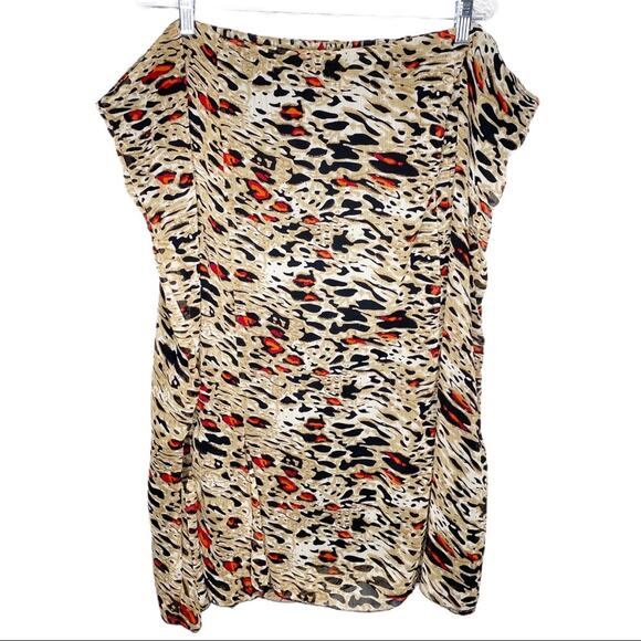 Lane Bryant Two Piece Skirt Set Animal Print Size Plus 28 - Picture 8 of 9